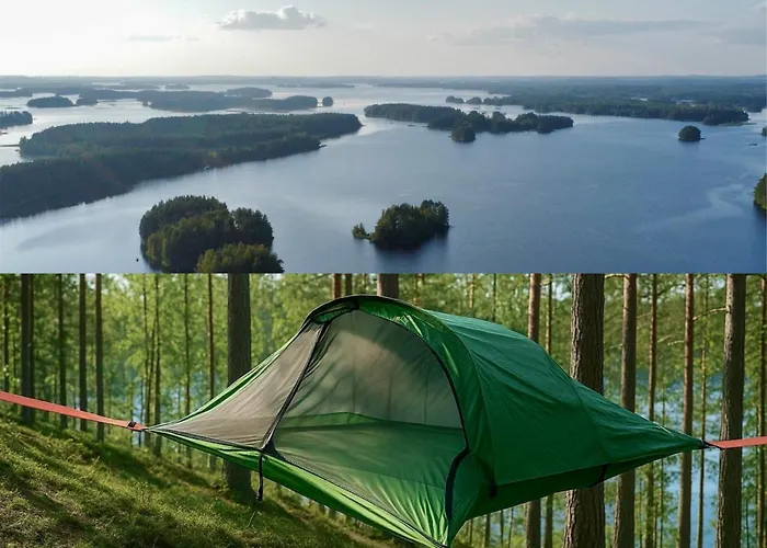 Alaska Tree Tents Linnansaari