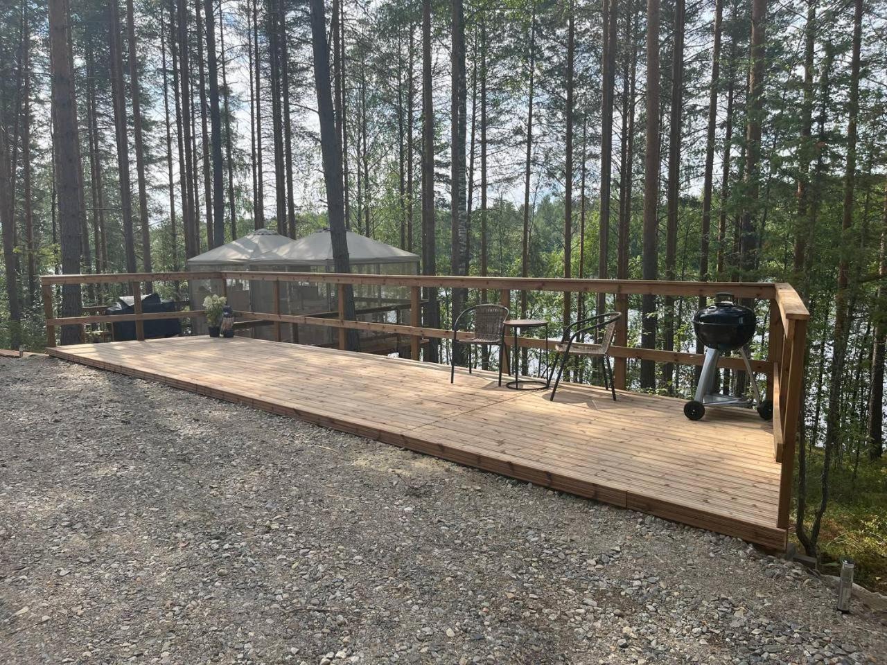 Campsite Alaska Tree Tents Linnansaari