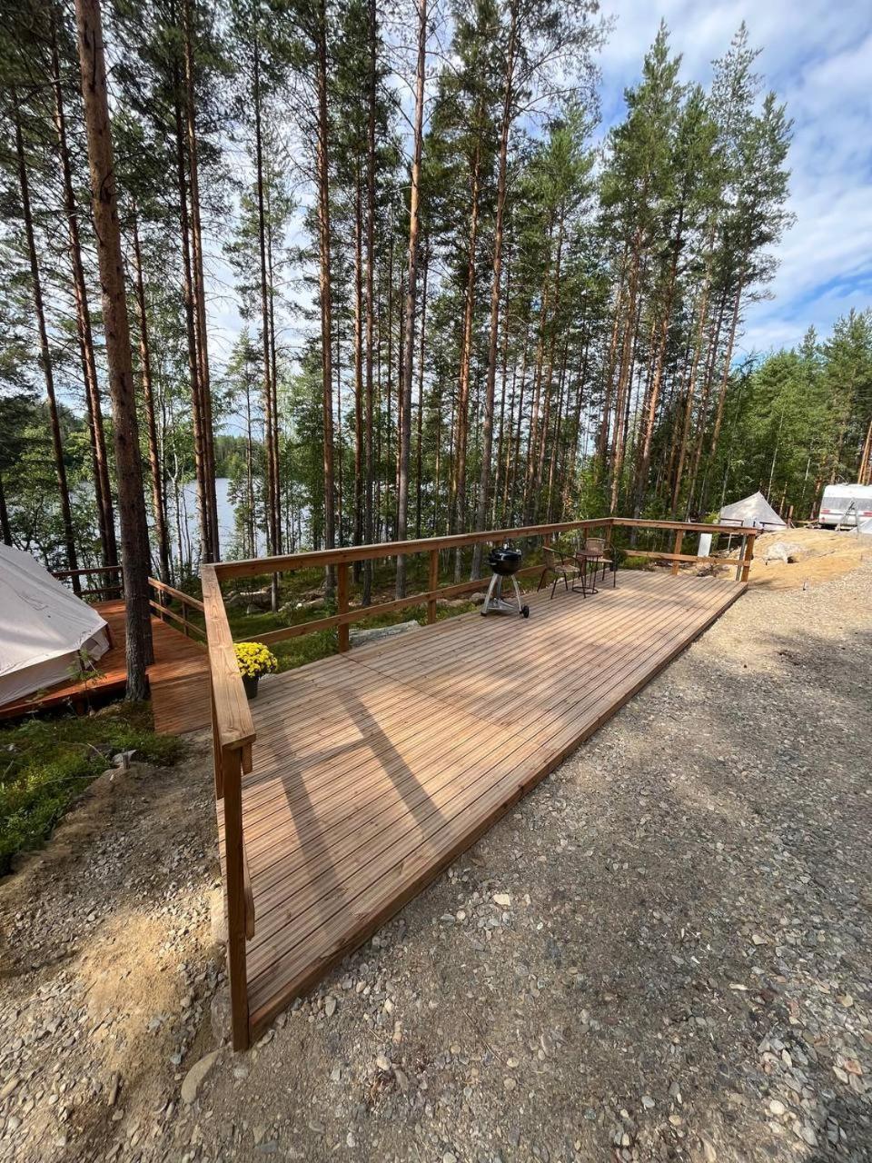 Campsite Alaska Tree Tents Linnansaari Savonlinna