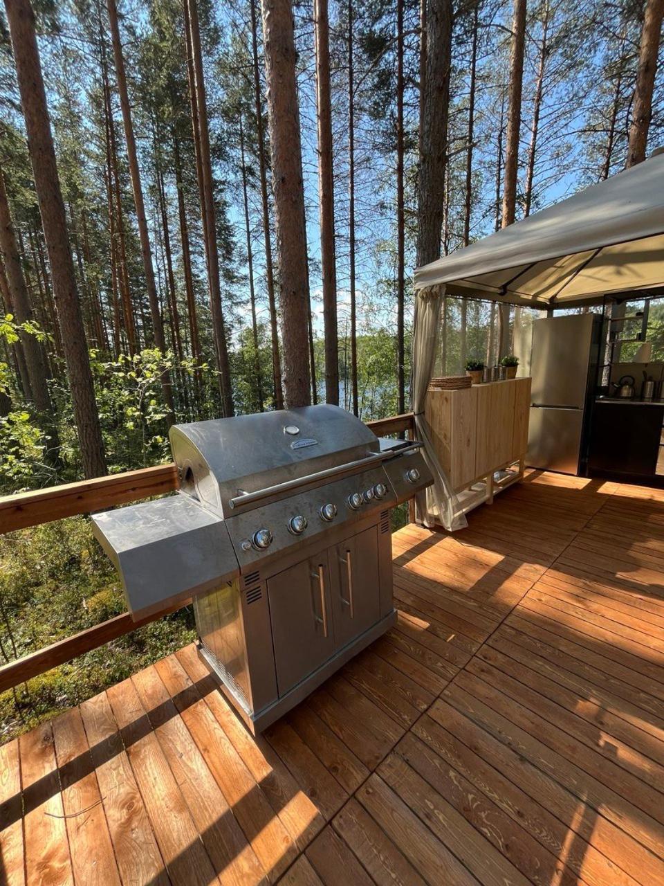 Campsite Alaska Tree Tents Linnansaari *